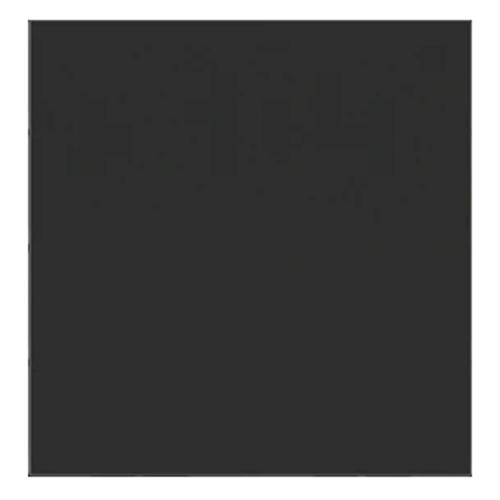 Ekinex - Face plate for 1 button 60x60 Linea71 Fenix Black Ingo - EK-T1Q-FNI