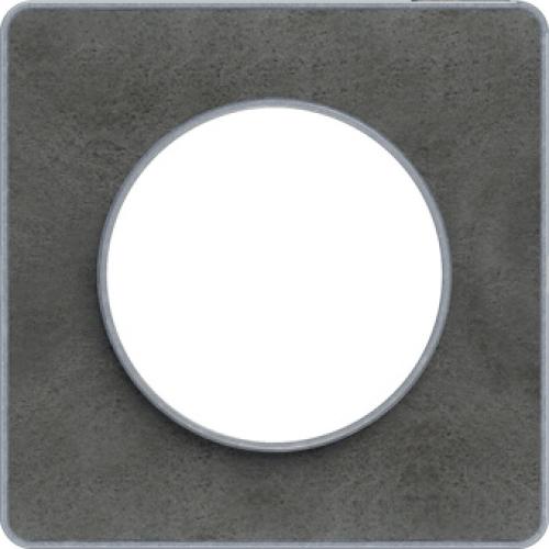 SCHNEIDER ELECTRIC - S530802V Odace Touch aluminium декоративна рамка камък