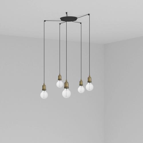FARO - Пендел ART 64137-5L  E27, 5X15W LED