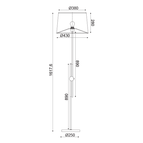ACA LIGHTING -   Textile ML306421FS