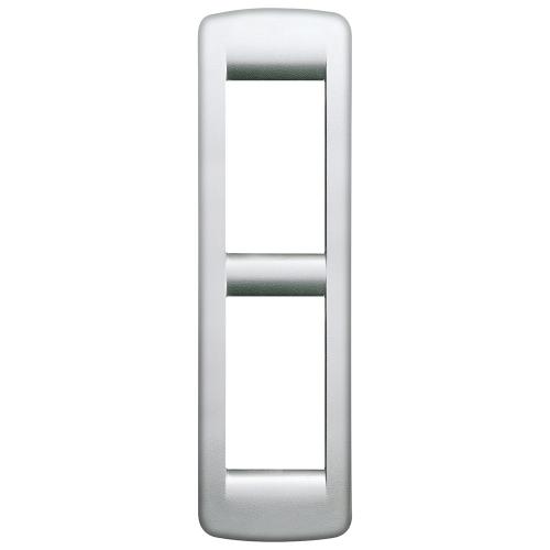 VIMAR - 16784.21 - IDEA Rondò Рамка 2М правоъгълна Metallized silver