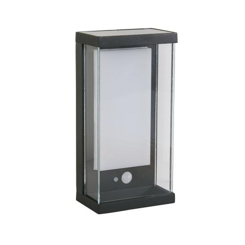 SEARCHLIGHT - Соларен LED Аплик   67419BK   Solar⚡LED 2W⚡106 LM⚡3000K⚡IP54