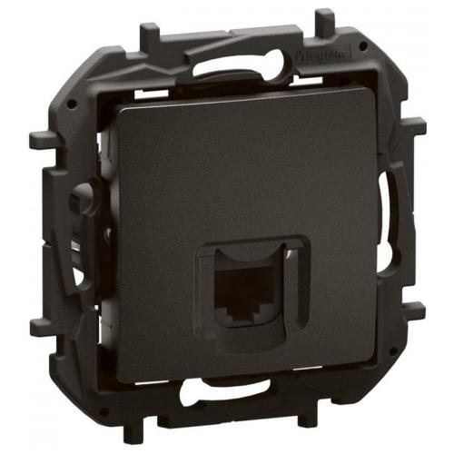 LEGRAND - Socket RJ45 cat.6 FTP Black Niloe New NP4302BK
