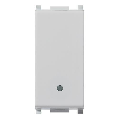 VIMAR - 14010.SL - 1P NC 10A push button white Silver