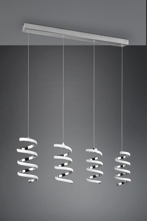 TRIO - Пендел LAOLA R34184106 LED 4x8W · 4x 1250lm, 4000K