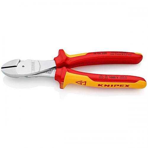 KNIPEX - High Leverage cutters VDE 1000V 200mm 7406200