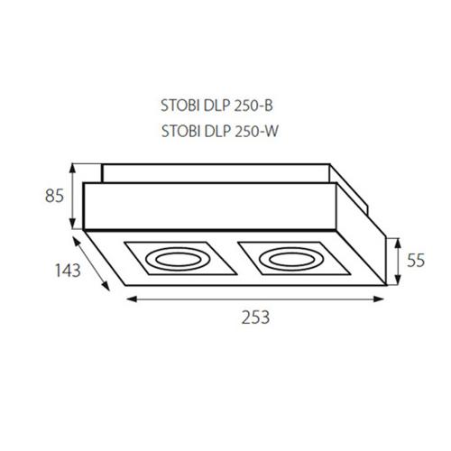 KANLUX - STOBI DLP 250-B (26832)