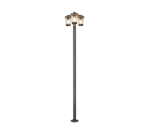 TRIO - градински стълб CAVADO 411060342 E27, 3x40W, IP44