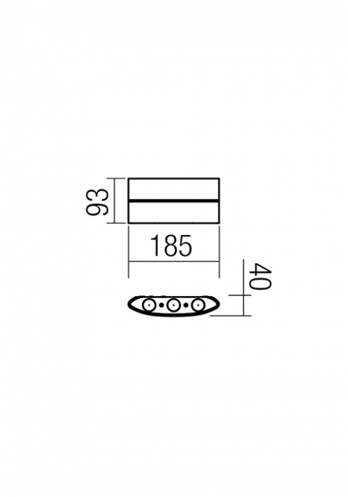REDO GROUP - Аплик влагоустойчив FABO 9087  AP LED 6W IP54 DG 3000K