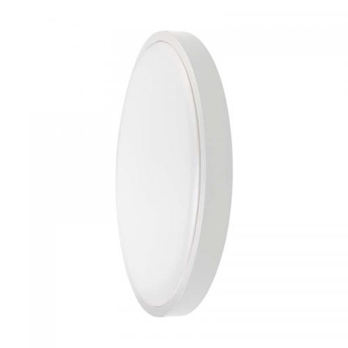 V-TAC - 18W LED Dome Light Round White Frame 4000K IP44 SKU: 7616  VT-8618