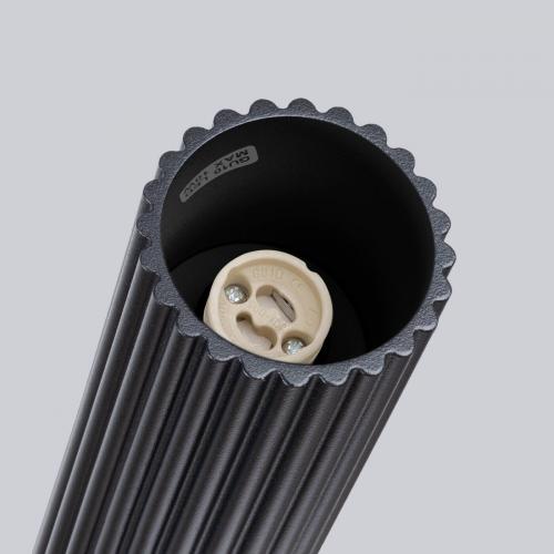 SOLLUX - Луна KARBON 30 черна 10W GU10  SL.1570