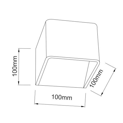 ACA LIGHTING -   WALL & CEILING LUMINAIRES   L35037