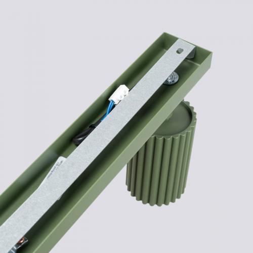 SOLLUX - Зелен спот KARBON 3L 3хGU10 3х10W IP20 SL.1619