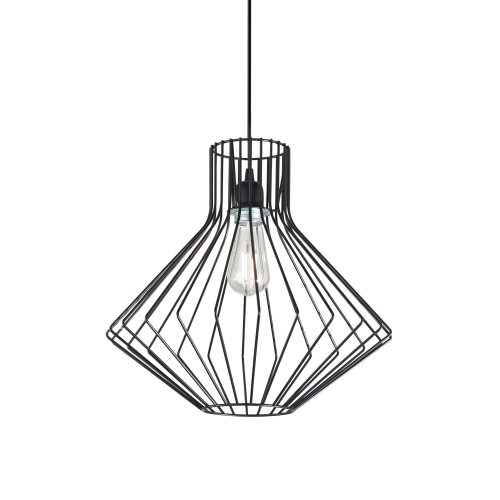 IDEAL LUX - Пендел AMPOLLA-4 SP1 Nero 167497