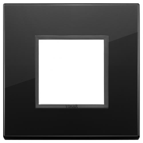 VIMAR - 21642.88 - Eikon EVO Рамка 2М немски стандарт Total Black Diamond