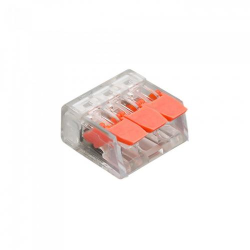 VITO - PLASTIC TERMINAL BLOCK LOCKY 3 100PCS-BAG 450V 32A 0.14mm²-4.0mm² 7200311