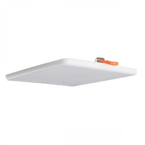 KANLUX - Панел за вграждане бял квадратен AREL 29587 LED 10W 3000K IP65/20