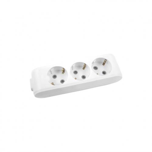 PANASONIC - 3x Socket 2P+E, With Child Protection, without Cord 