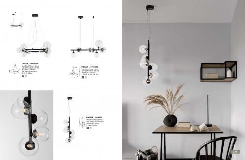 NOVA LUCE - Пендел ODILLIA  9009251 LED G9 6x5 Watt 230 Volt IP20