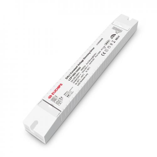EUCHIPS - LED CV DALI2 пластмасов драйвер 24V DC LCP150AD-1H24V 150W  IP20 