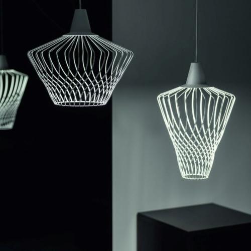 NOWODVORSKI - Lampshade 8606 CAMELEON WAVE S WH