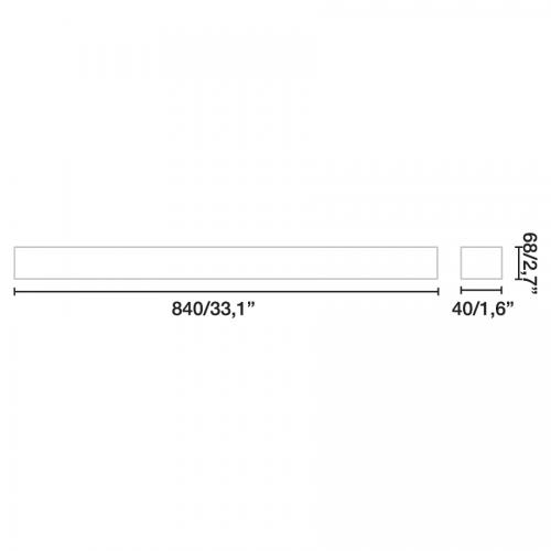 FARO - LED light   VIA 041001401  LED 25W, 4000K, 1900LM