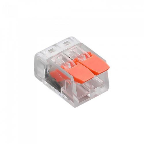 VITO - PLASTIC TERMINAL BLOCK LOCKY 2 100PCS-BAG 450V 32A 0.14mm²-4.0mm² 7200301