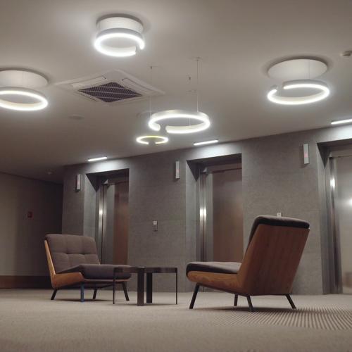 POLARIS LIGHTING - LED Пендел COOL C Ø400/60/16mm 15W 1200lm 4000K 100° бял 1340-400