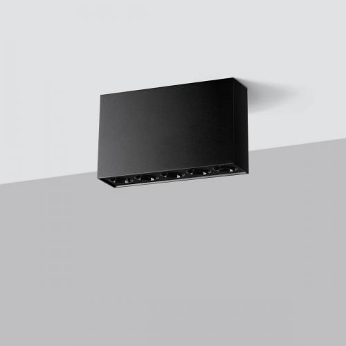 SOLLUX - LED Плафон SOLE SL.1212 черно 4000K 11W IP20