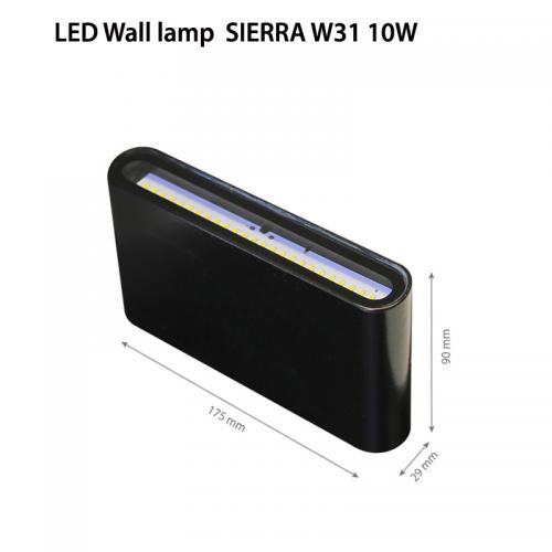 TNL - LED Фасаден осветител  SIERRA W31 10W 4000K IP44