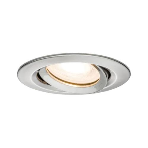 PAULMANN - Луна 92899  LED recessed light Nova Plus single light pivoting IP65 round 93mm 30°✴GU10 7W⚡460lm⚡230V dimmable⚡2700K 