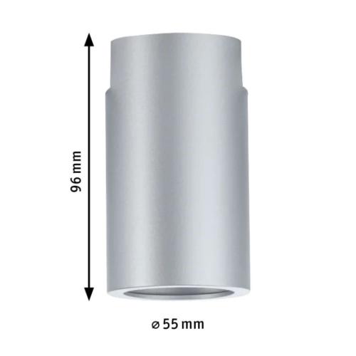 PAULMANN - 94973 URail rail spot socket single spot ⏺E27 max. 20W dimmable ~230V ⏺chrome matt