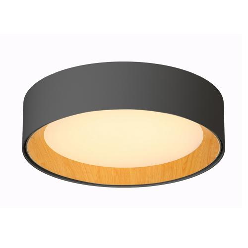 TNL - Плафониера 60W 3000K LED 4200lm Черен 72001-60-30