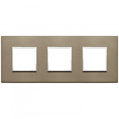 VIMAR - 21644.05 - Eikon EVO Рамка 3х2М немски стандарт Dark Bronze