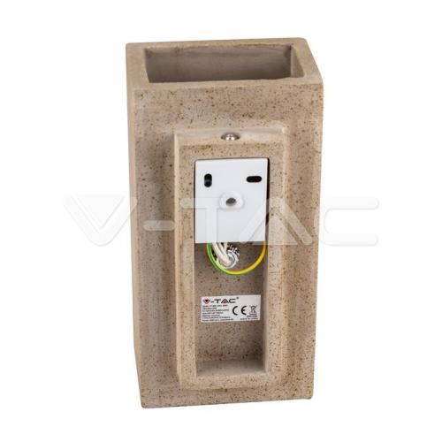 V-TAC - 2 x G9 LED Concrete Wall Lamp Light Grey SKU: 8695 VT-893