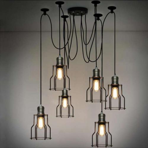 2R - ПОЛИЛЕЙ D1077-6 220V 6х40W E27 SKU 06669