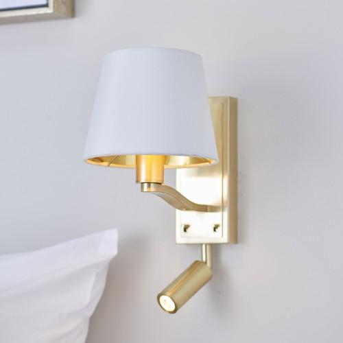ENDON - Аплик HARVEY  69092 E14,  40W +LED 3W, 250LM, 3000K