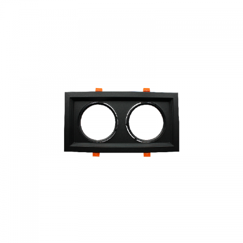 ACA LIGHTING - Black moon for installation double 185x330 2xAR111 XMQ 185x330 XMQAR2B
