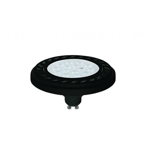 NOWODVORSKI - LED LENS BLACK Крушка ES111 9W 30° 3000K GU10 черна 9343 