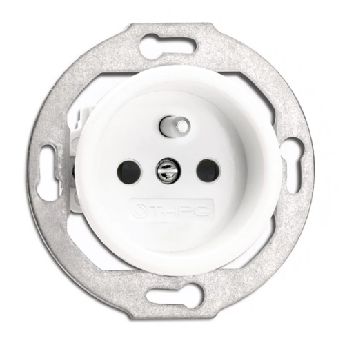 THPG - Outlet French version Ø 7,0 cm 16A Duroplast white 184728