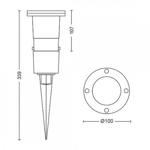PHILIPS -  PULED 5W 17481.30.P0