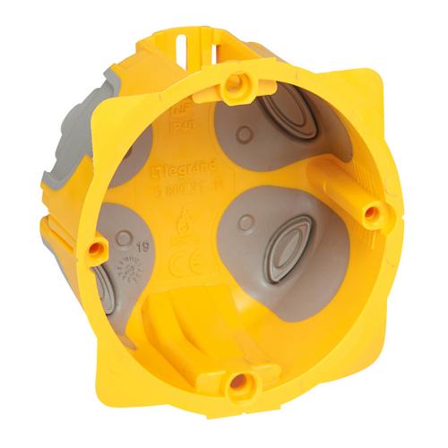 LEGRAND - 80021 Конзола за гипс картон 2 мод. 40мм ECOBatibox с гумени мембрани