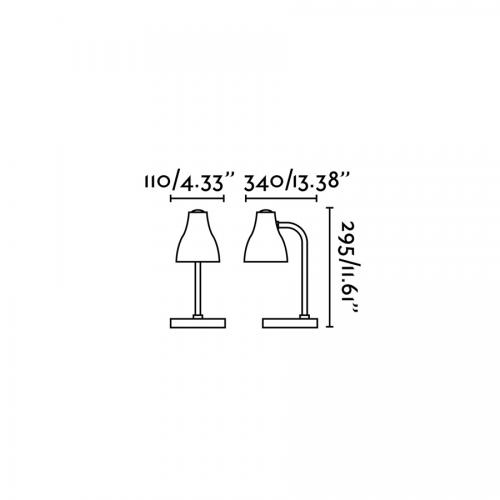FARO - BOB Blue office reading lamp 52045