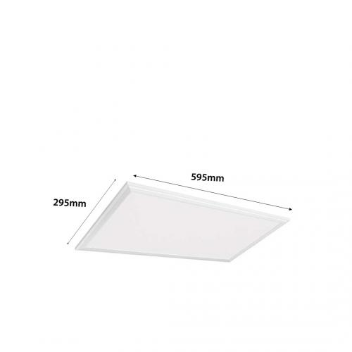 2R - LED panel CAPRI PRO 18W 4000K 1800Lm 120° 295x595x30mm 96479