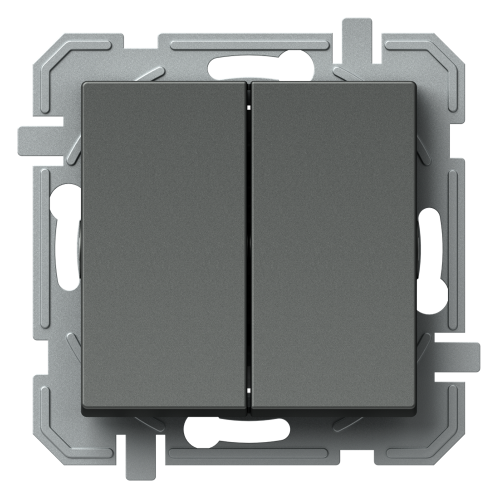 TEM - Double button color Anthracite Logiq SQ51ATXO