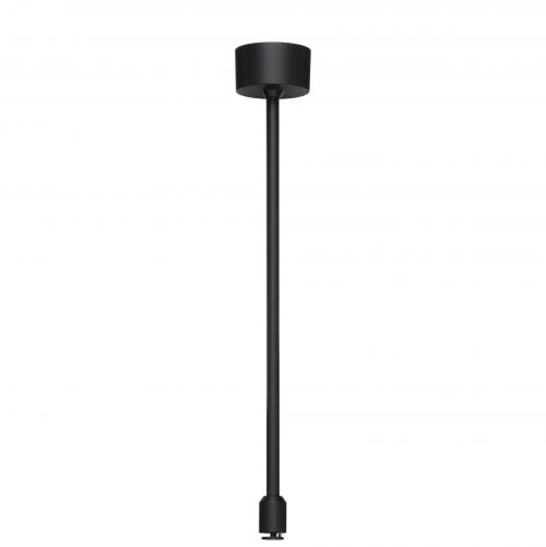 NOVA LUCE - Connector tube for magnetic track, Ø2.3, H:37.3 cm.   9560040  Ultra Slim Magnetic B-suspend accessories ✴ Black