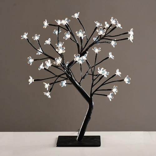 ACA LIGHTING - Tree with LED lights and silicon flowers, cool white light, IP20 X1036241