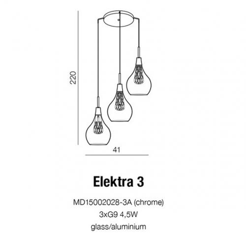 AZZARDO - ELEKTRA 3  MD15002028-3A 