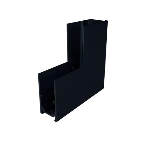 ACA LIGHTING - MS90INB MATTE BLACK 90° INNER CORNER FOR MAGNETIC SURFACE/PENDANT TRACK