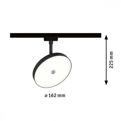PAULMANN - LED track spot  96786  URail  Hildor ~   230V   Black matt